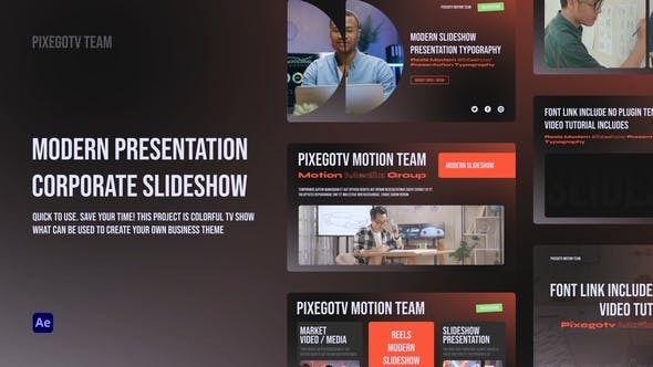 Videohive Modern Presentation Corporate Slideshow 47639370
