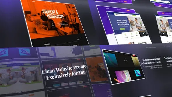 Videohive Website Promo Web Presentation 46195550