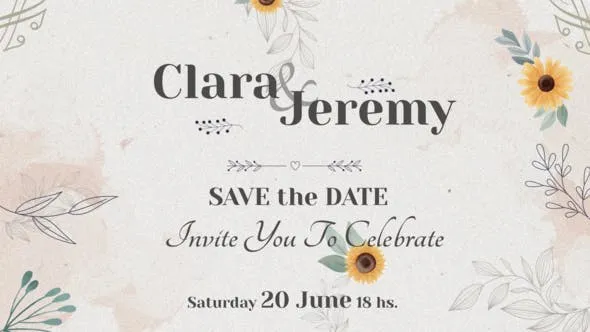 Videohive Wedding Invitation 49446885