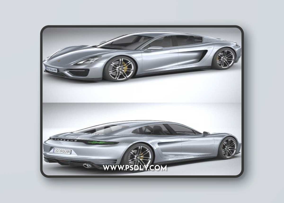Porsche 960 Turismo 2021 3D Model