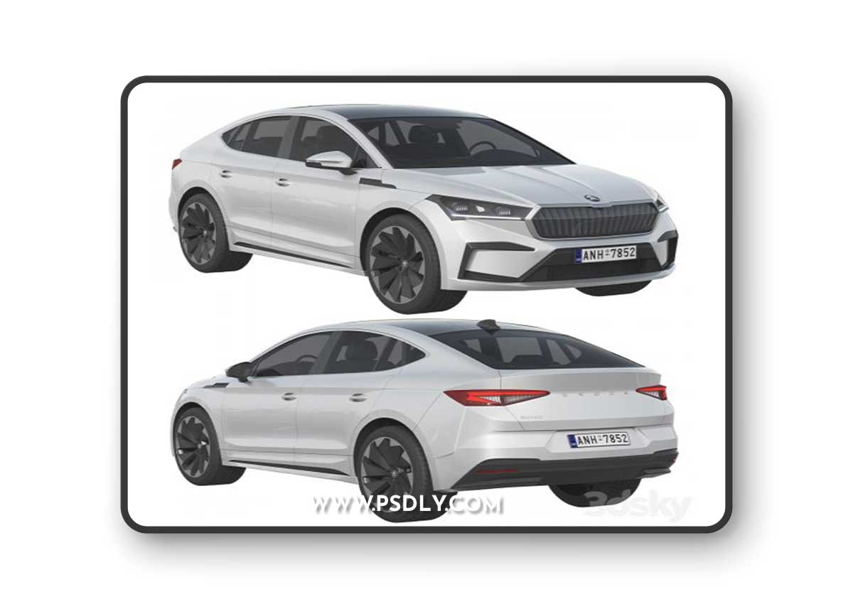 Skoda Enyaq Coupe iV 3D Model