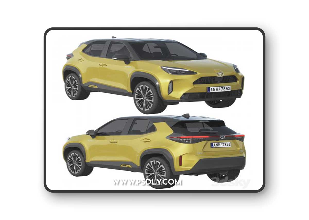 Toyota Yaris Cross 3D Model
