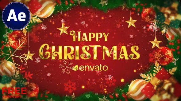 Videohive Christmas Intro I XMAS Intro 49572482