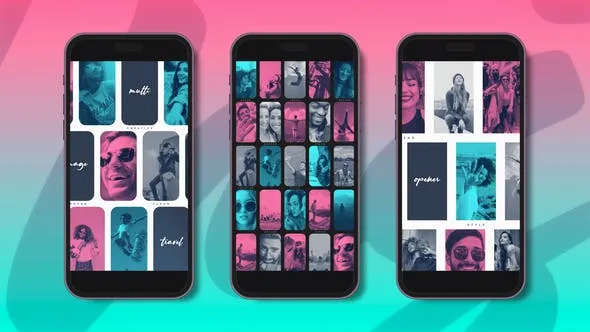 Videohive Dynamic Opener Instagram Reel 49745507