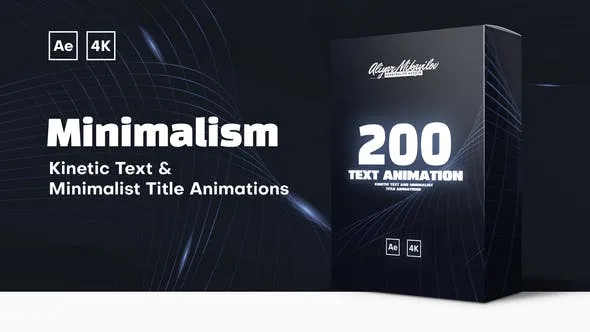 Videohive Minimal Animated Titles 13979481