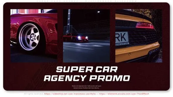 Videohive Supercars Agency - Multiscreen Slideshow 49782761