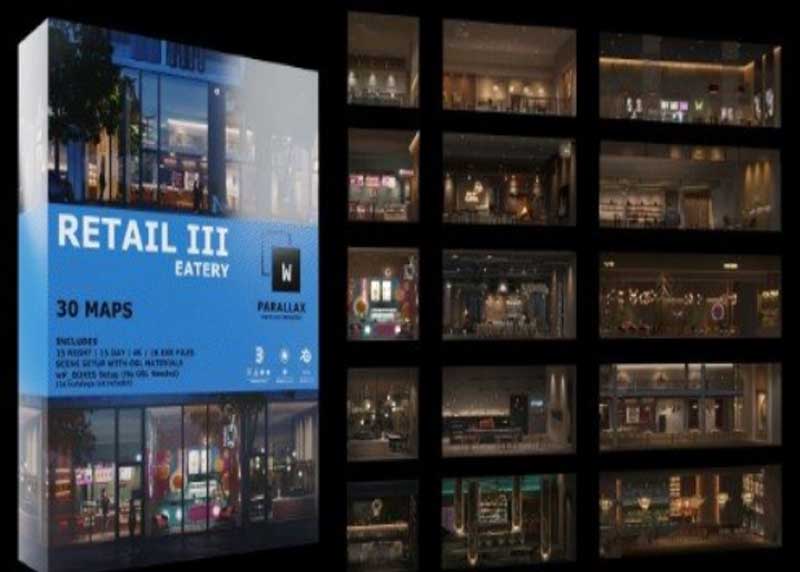 wParallax Retail Pack 3 - Eatery