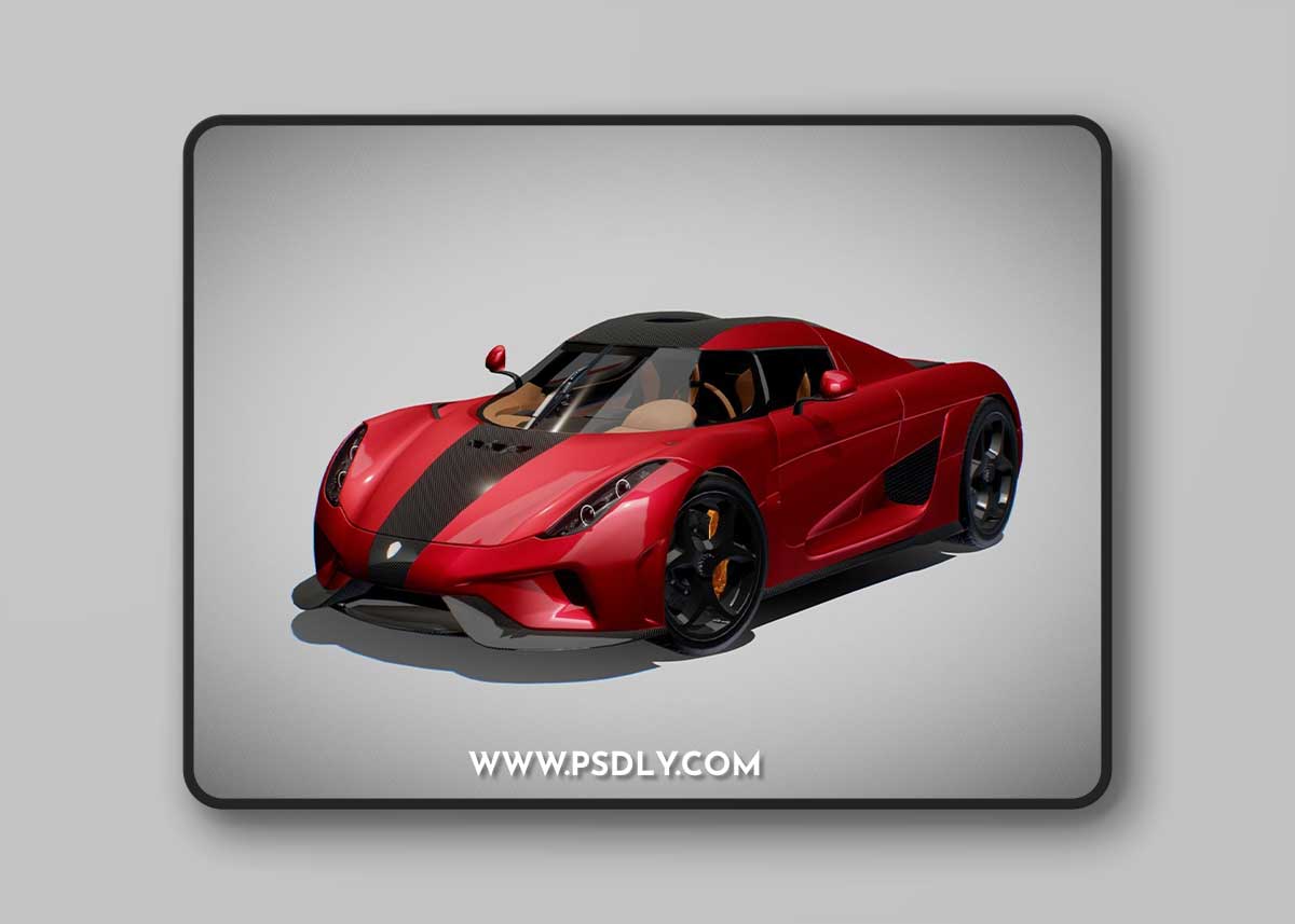 3D Model Koenigsegg Regera