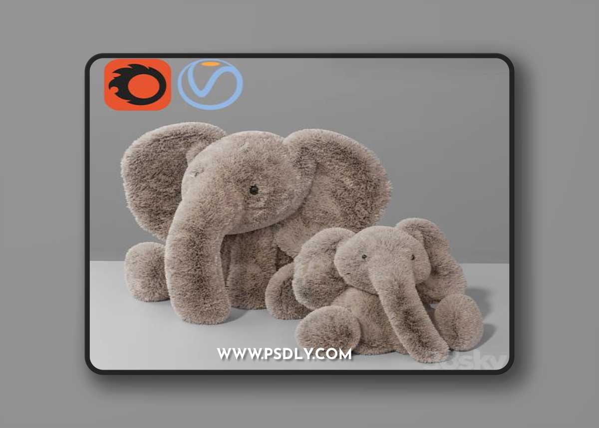 Baby Elephant Plush Toy for Kid