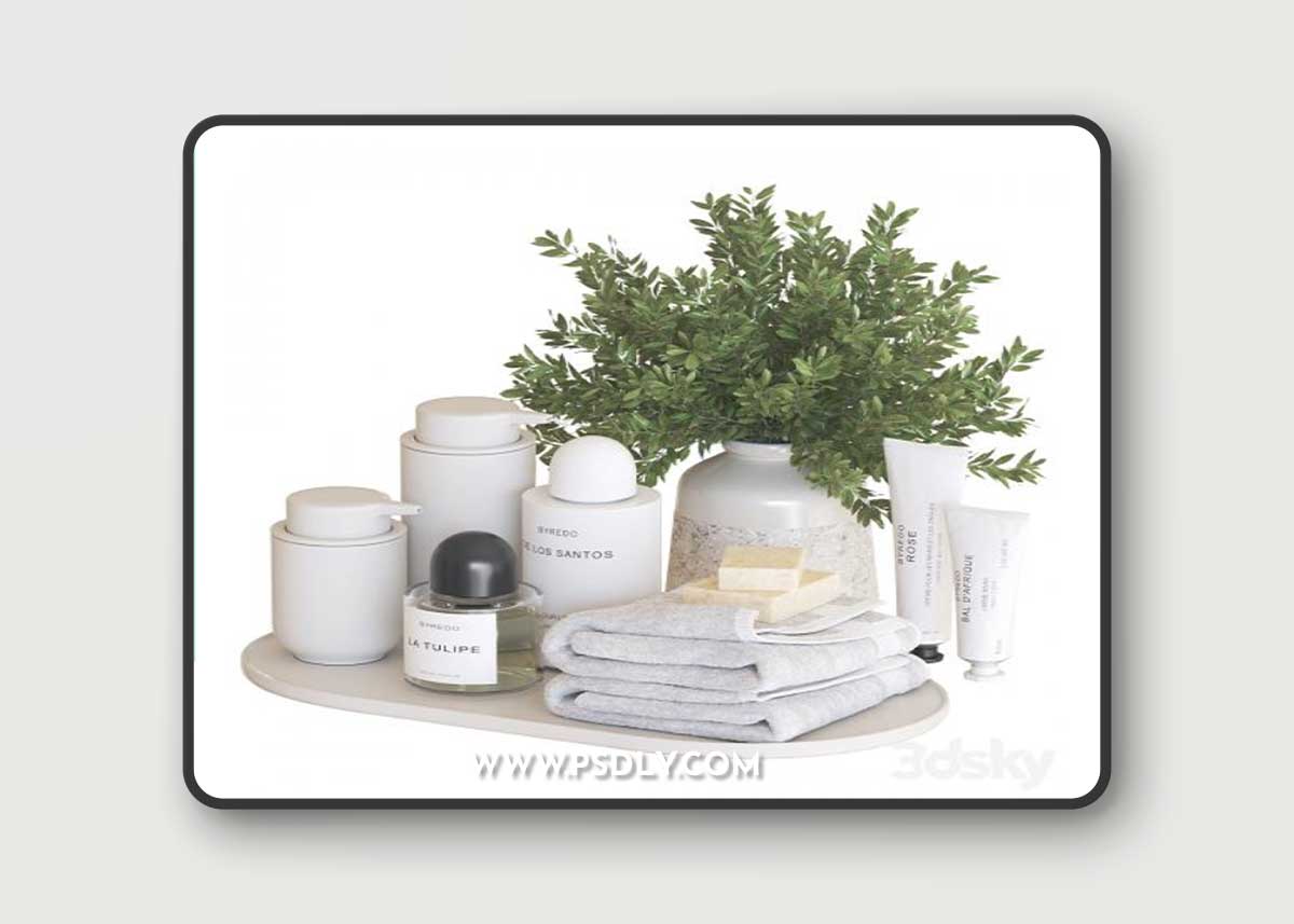 Bathroom-Accessories-08 3D Model