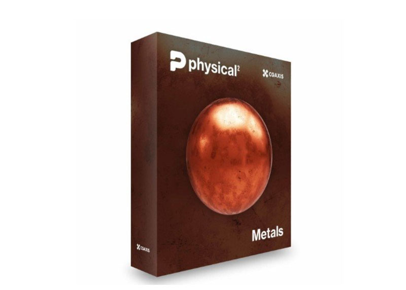 CGAxis – Physical 2 Metals PBR Textures FULL