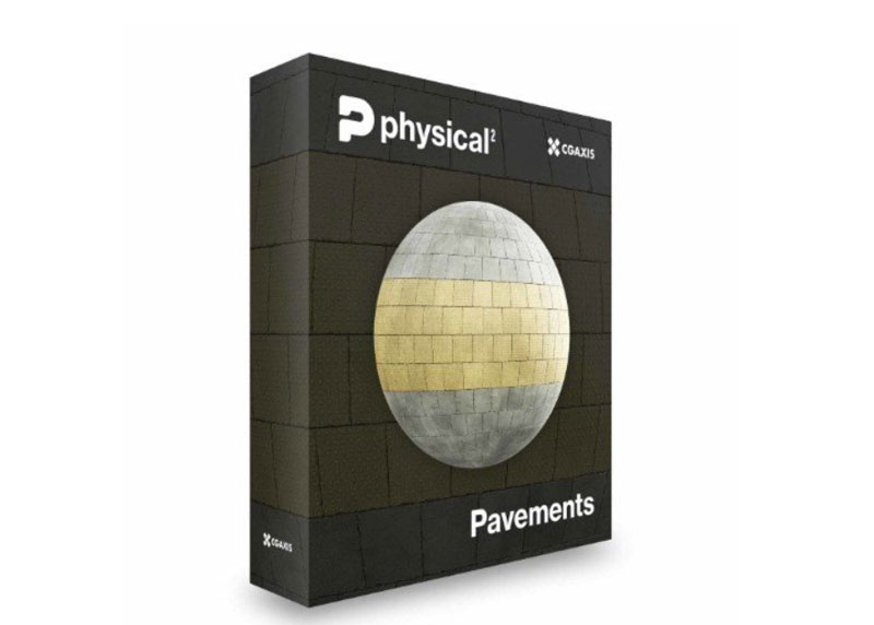 CGAxis – Physical 2 Pavements PBR Textures FULL