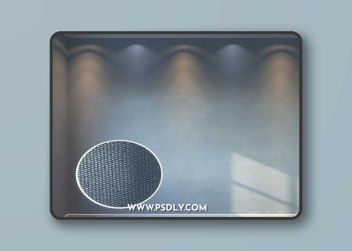 Decorative Plaster 588 - 8K Material 3D Model