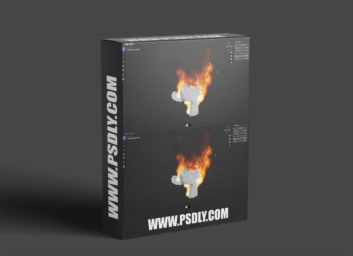 Fire Scatter v1.1.0 - Blender