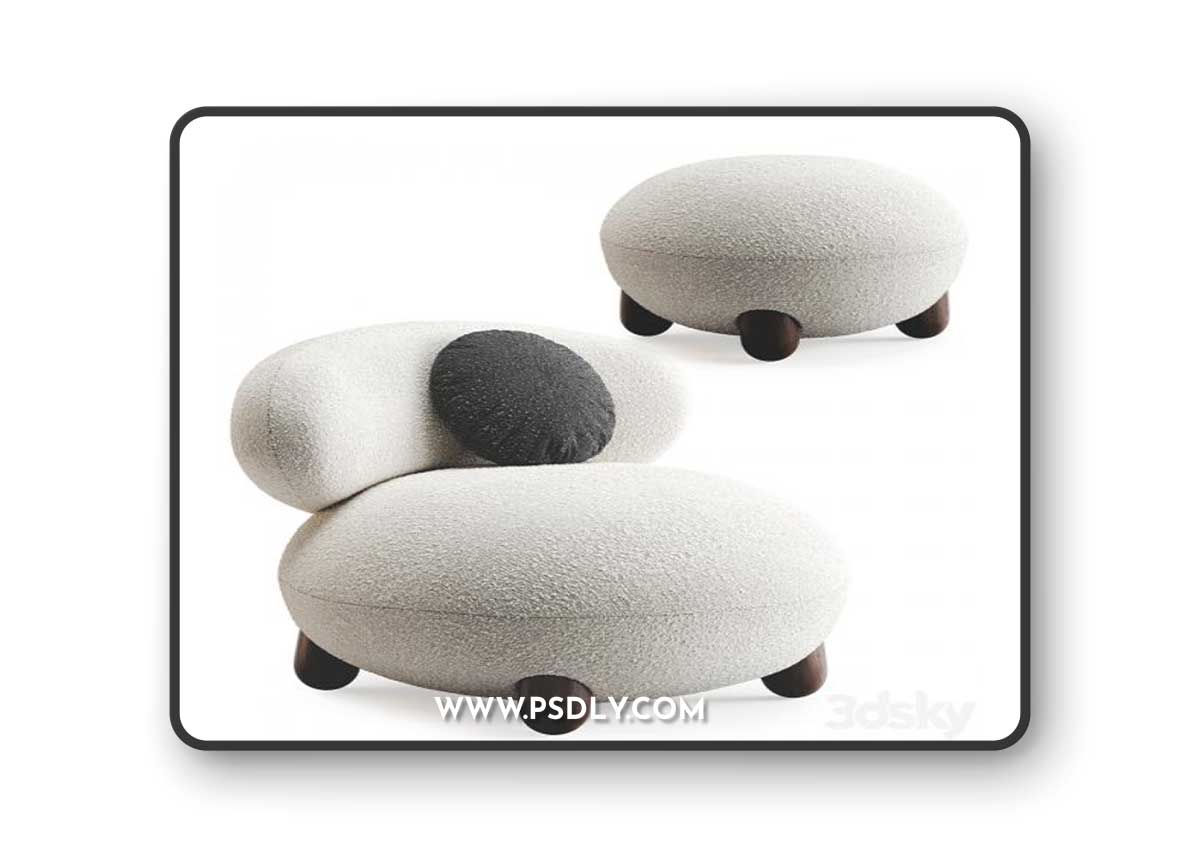 Flock Lounge Chair By Noom