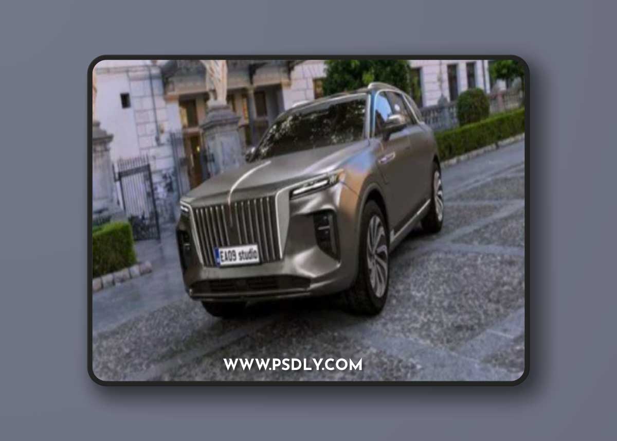 Hongqi EHS9 2020 3D Model