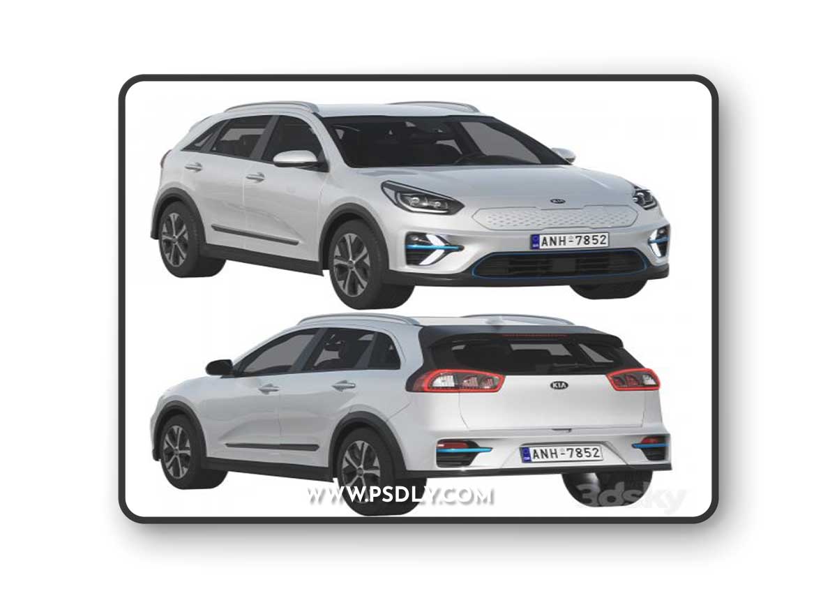 Kia Niro EV 3D Model