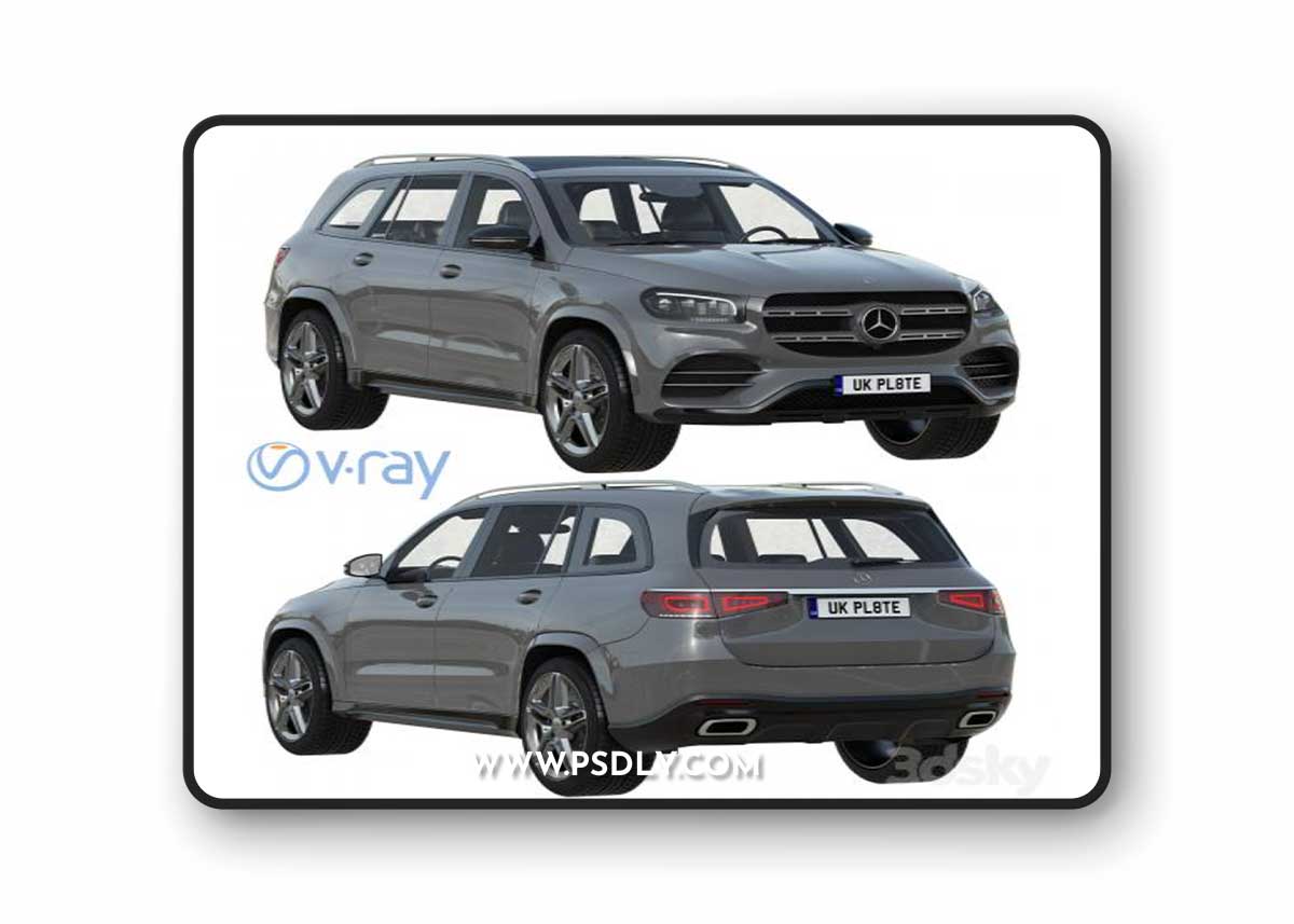 Mercedes-Benz GLS 3D Model