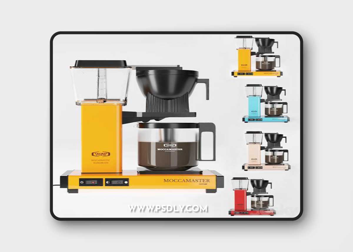 Moccamaster Coffee Makers 3D Model