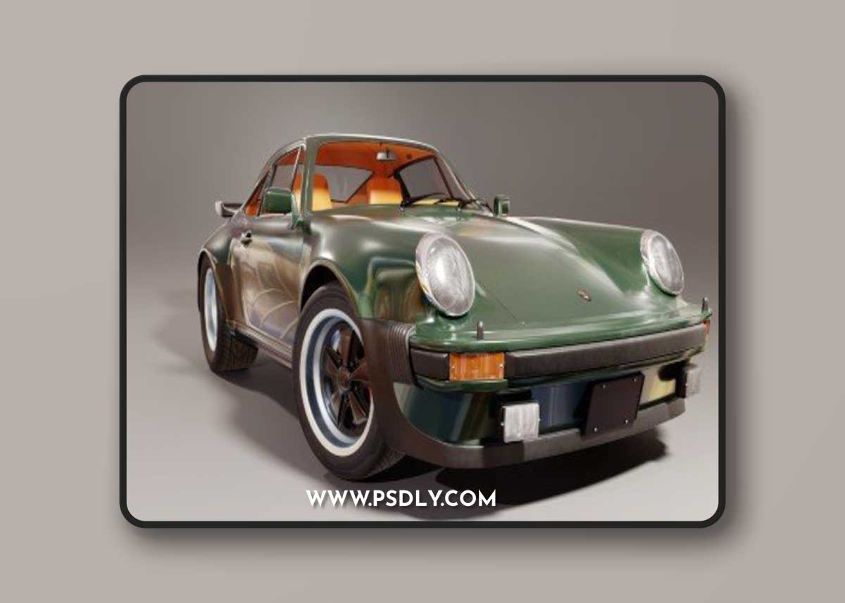Porsche 930 turbo 3D Model