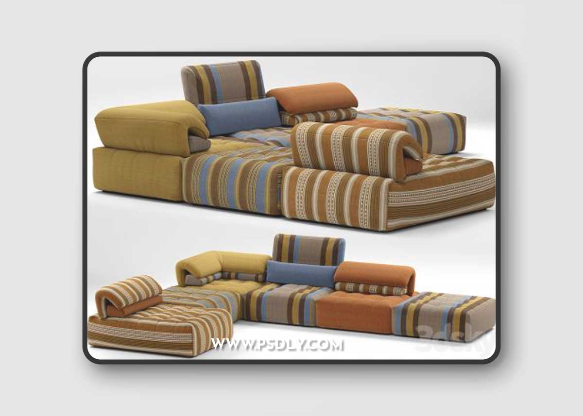 Sofa roche bobois voyage immobile