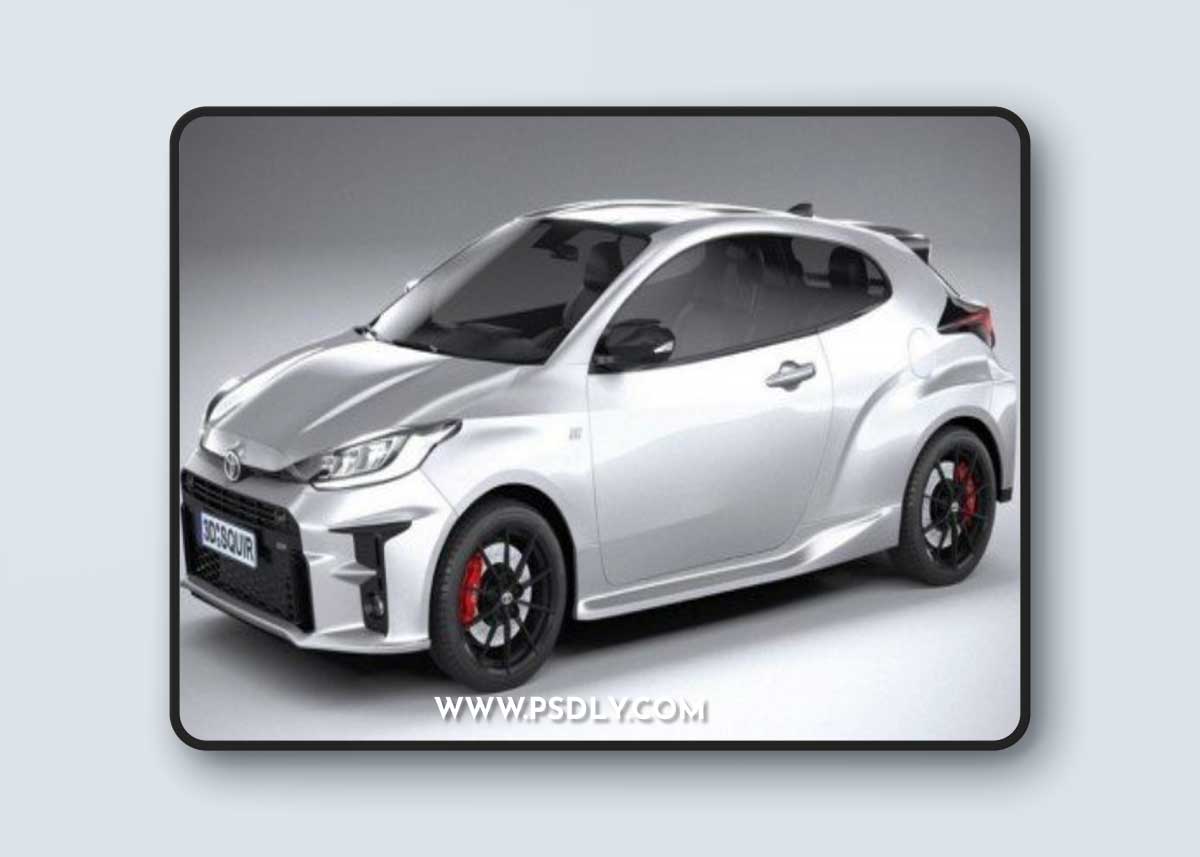 Toyota GR Yaris 2020 3D Model