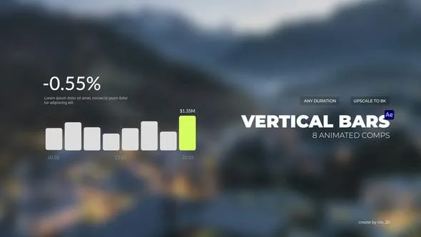 Videohive Infographics Vertical Bars 50475216