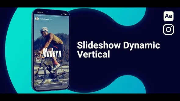 Videohive Slideshow Dynamic Vertical 50448851