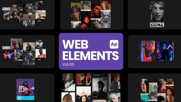 Videohive Web Elements 05 for After Effects 50292456