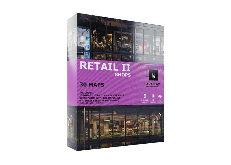 WParallax Retail 2 OSLshader & Maps