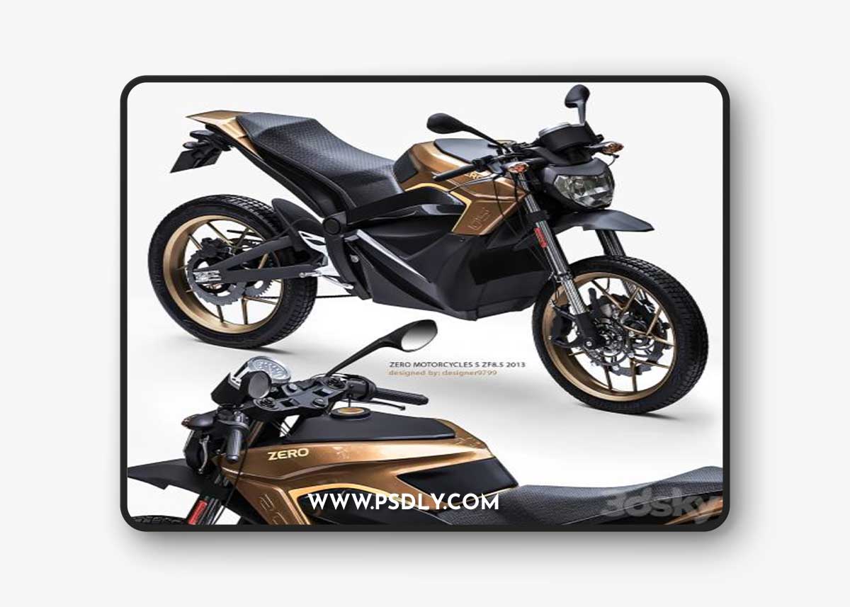 ZERO MOTORCYCLES S ZF8.5 3D Mdel