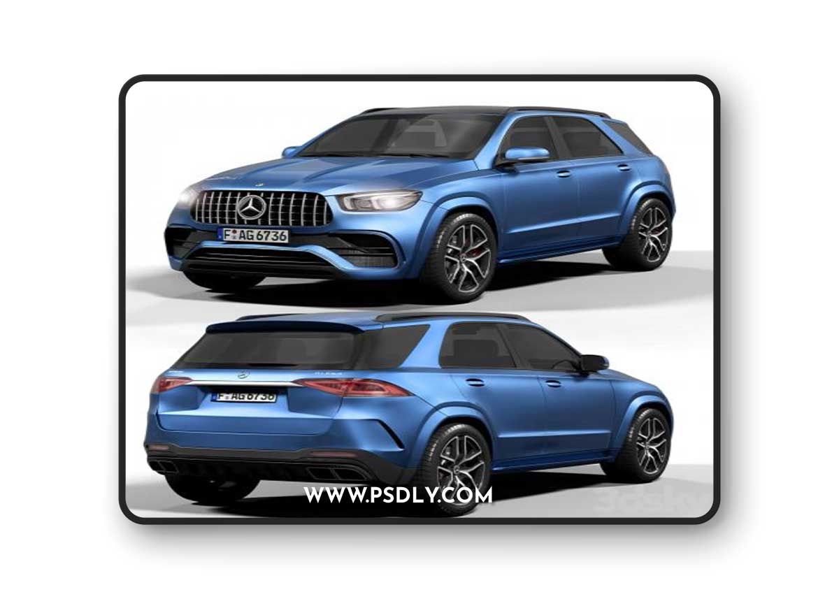 BENZ GLE63S AMG 3D Model