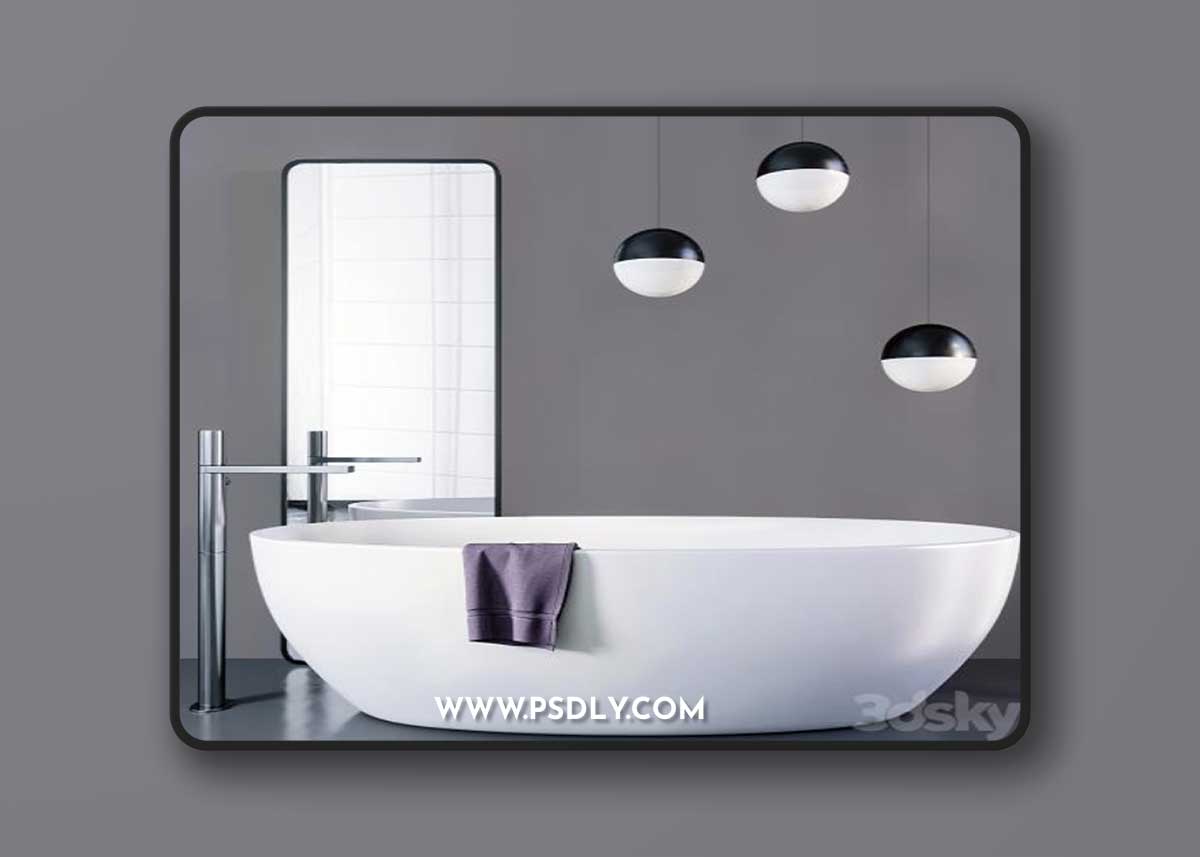 Ceramica Cielo Shui Comfort vasca 3D Model