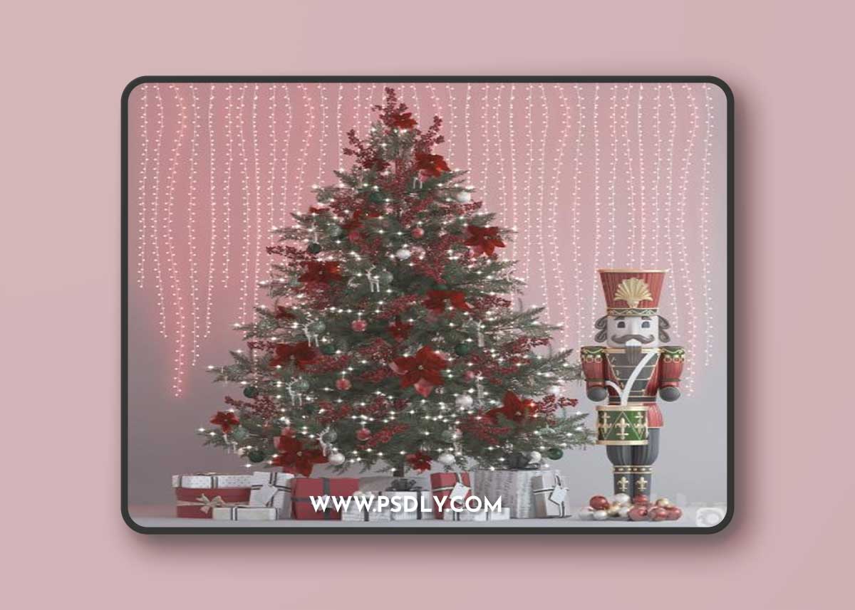 Christmas Tree 16. Corona 3D Model