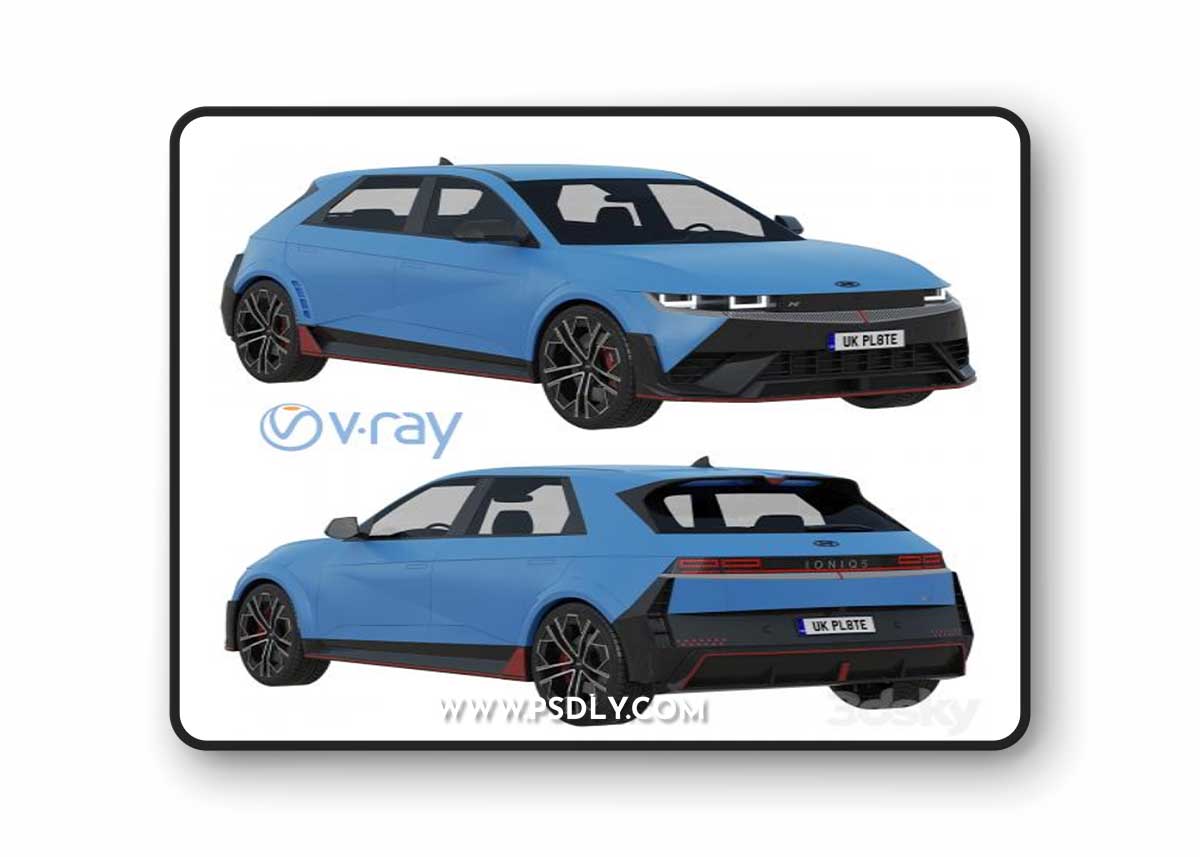 Hyundai Ioniq 5N 3D Model