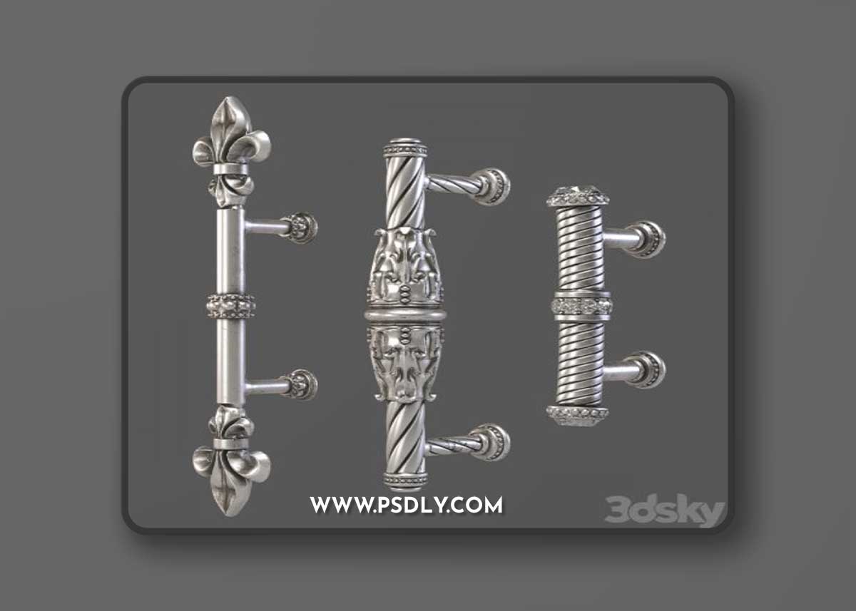 KITCHEN CUPBOARD CABINET DOOR HANDLES set11