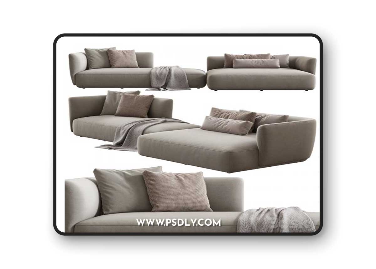 MDF Italia / Cozy (Composition 01) 3D Model