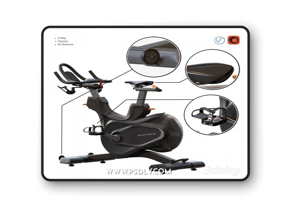 Matrix Fitness CXC Cycle 3D Model