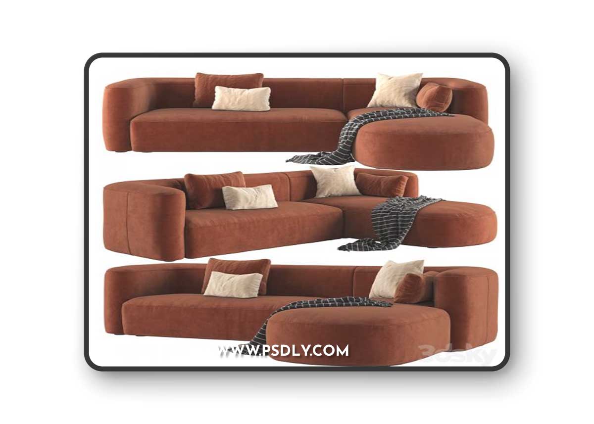Mellow Sectional Sofa by Acanva