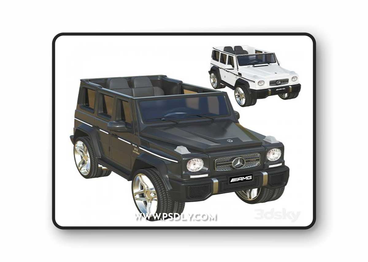 Mercedes Toy 3D Model