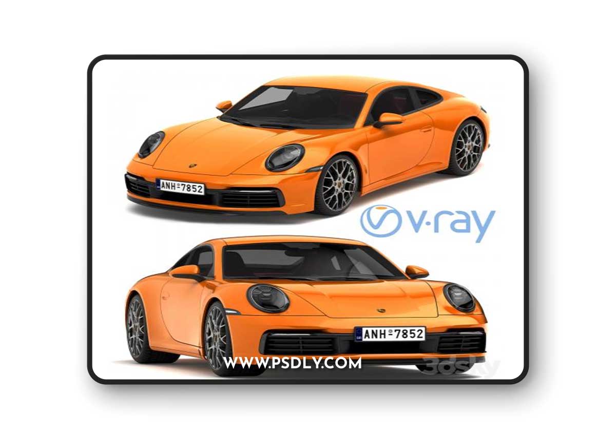 Porsche 911 carrera s 3D Model
