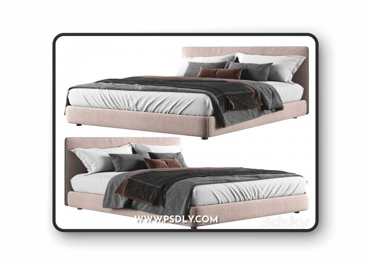 Ribbon Bed by Molteni & C