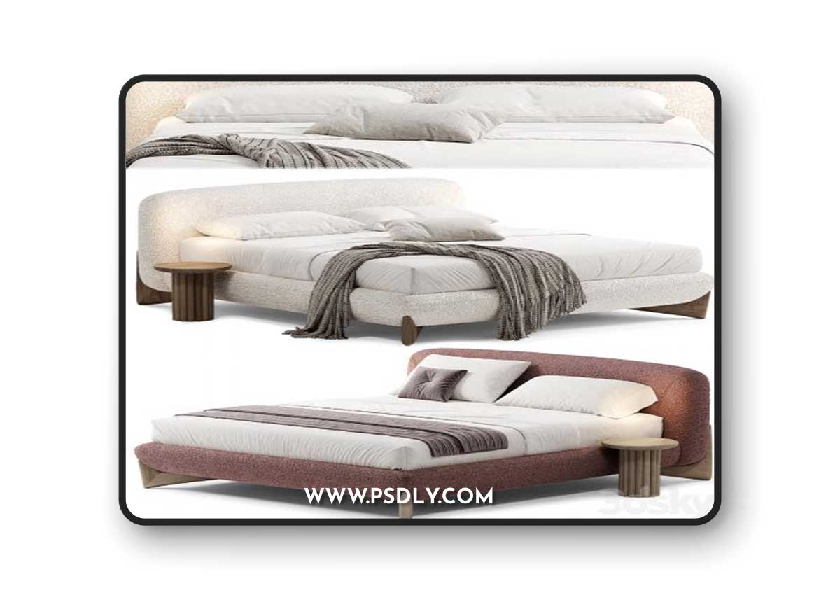 SOFTBAY Double Bed By Porada