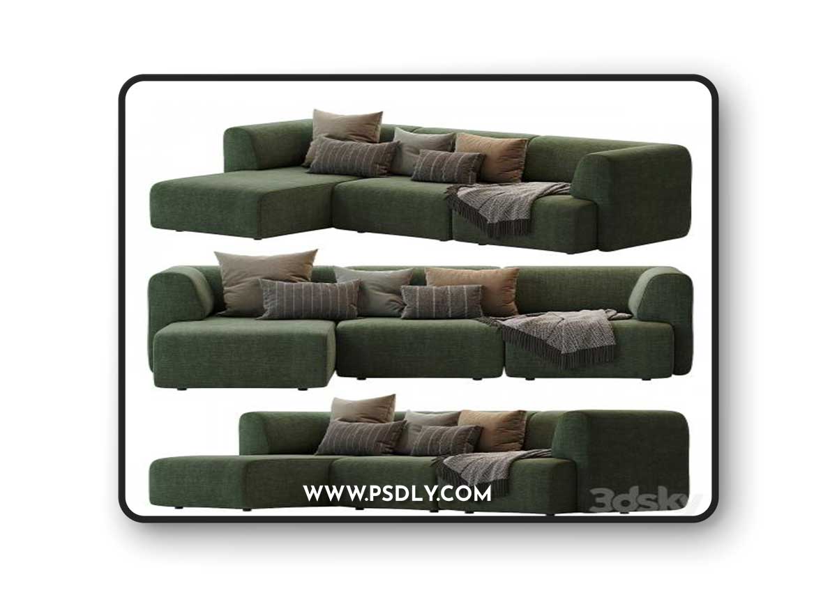 Sancal DUO Sofa 3D Model