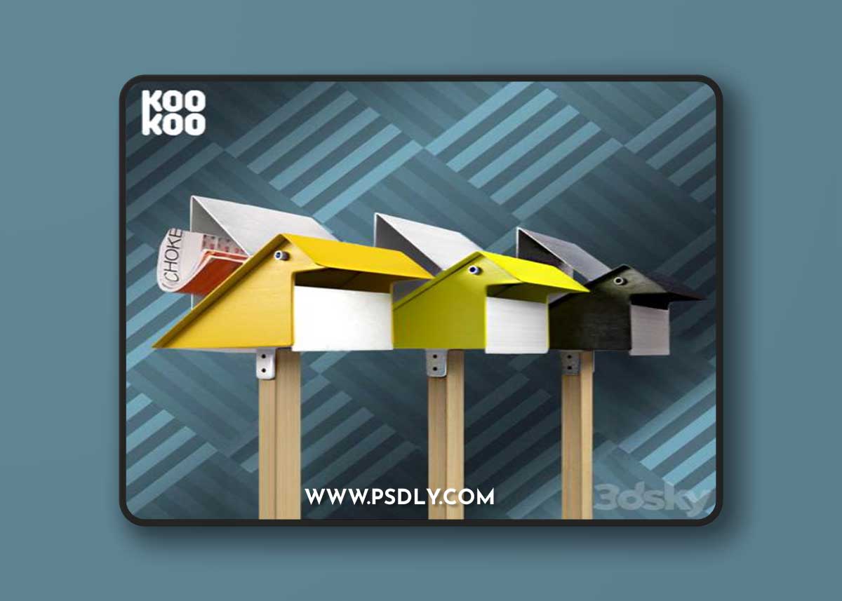 The Koo Koo Mailbox by Playso