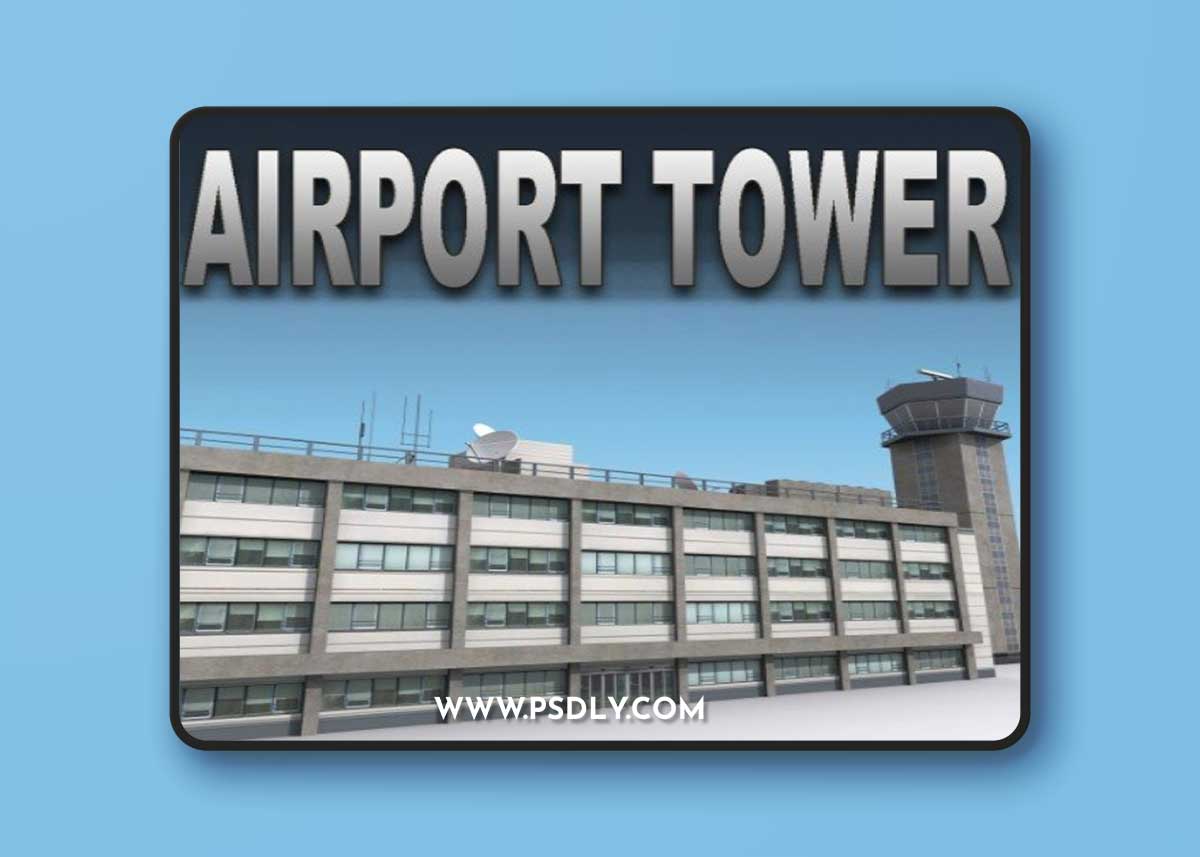Turbosquid - Airport Tower