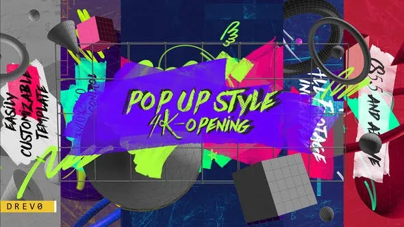 Videohive Comic Title Opener 27031863