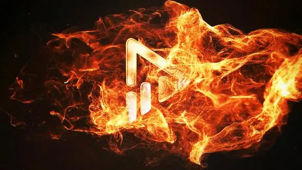 Videohive Fire Logo Reveal 50303505