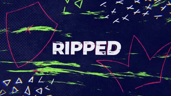 Videohive Ripped Logo Intro 48127285