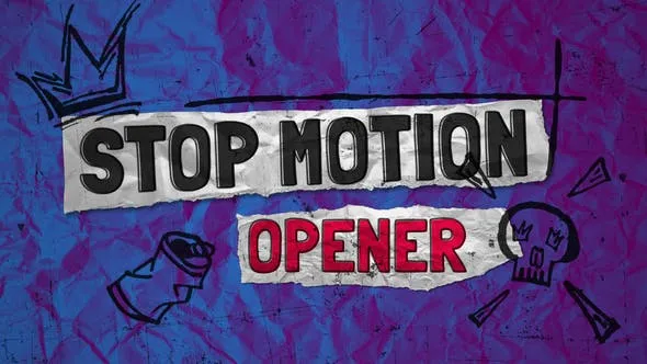 Videohive Stop Motion Opener 50546407
